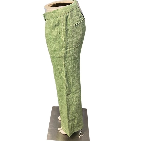 French Connection Straight Pants * Color Aloe 4 *NWT *Made In USA - Picture 2 of 4